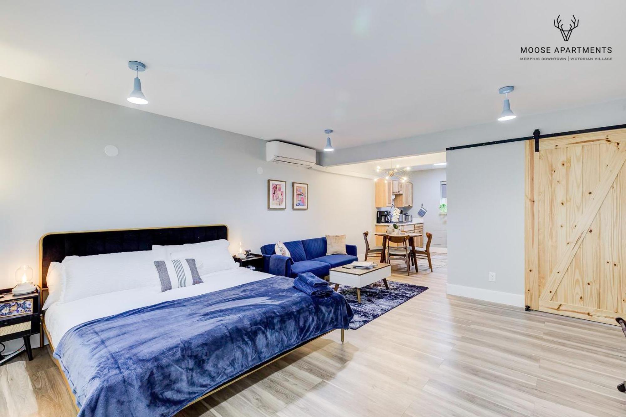 Appartamento The Moose #9 - Brand New Luxe Modern Loft With Free Parking, King Bed & Fast Wifi Memphis Esterno foto