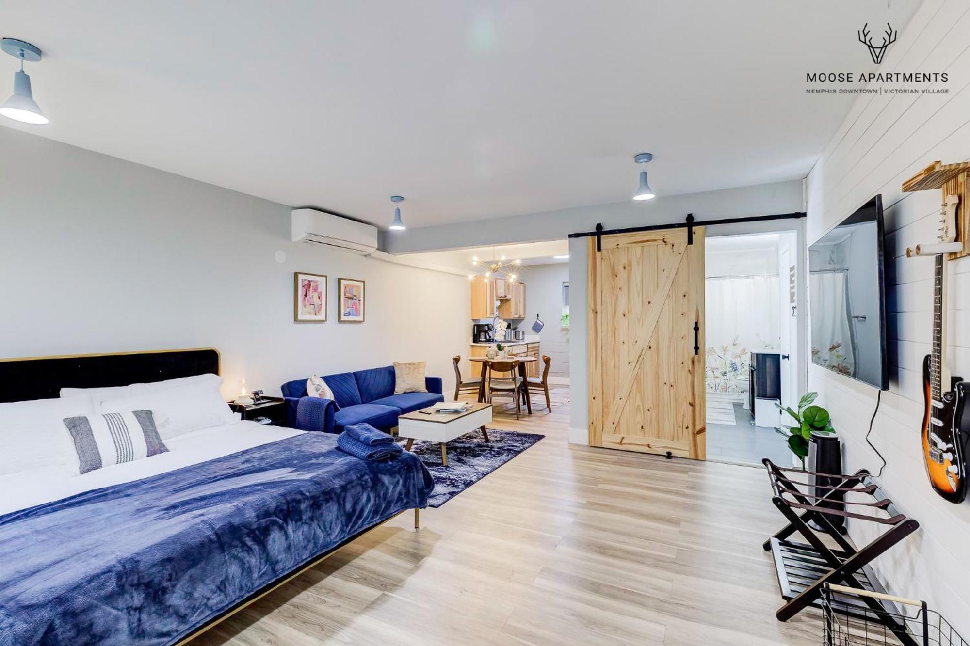 Appartamento The Moose #9 - Brand New Luxe Modern Loft With Free Parking, King Bed & Fast Wifi Memphis Esterno foto