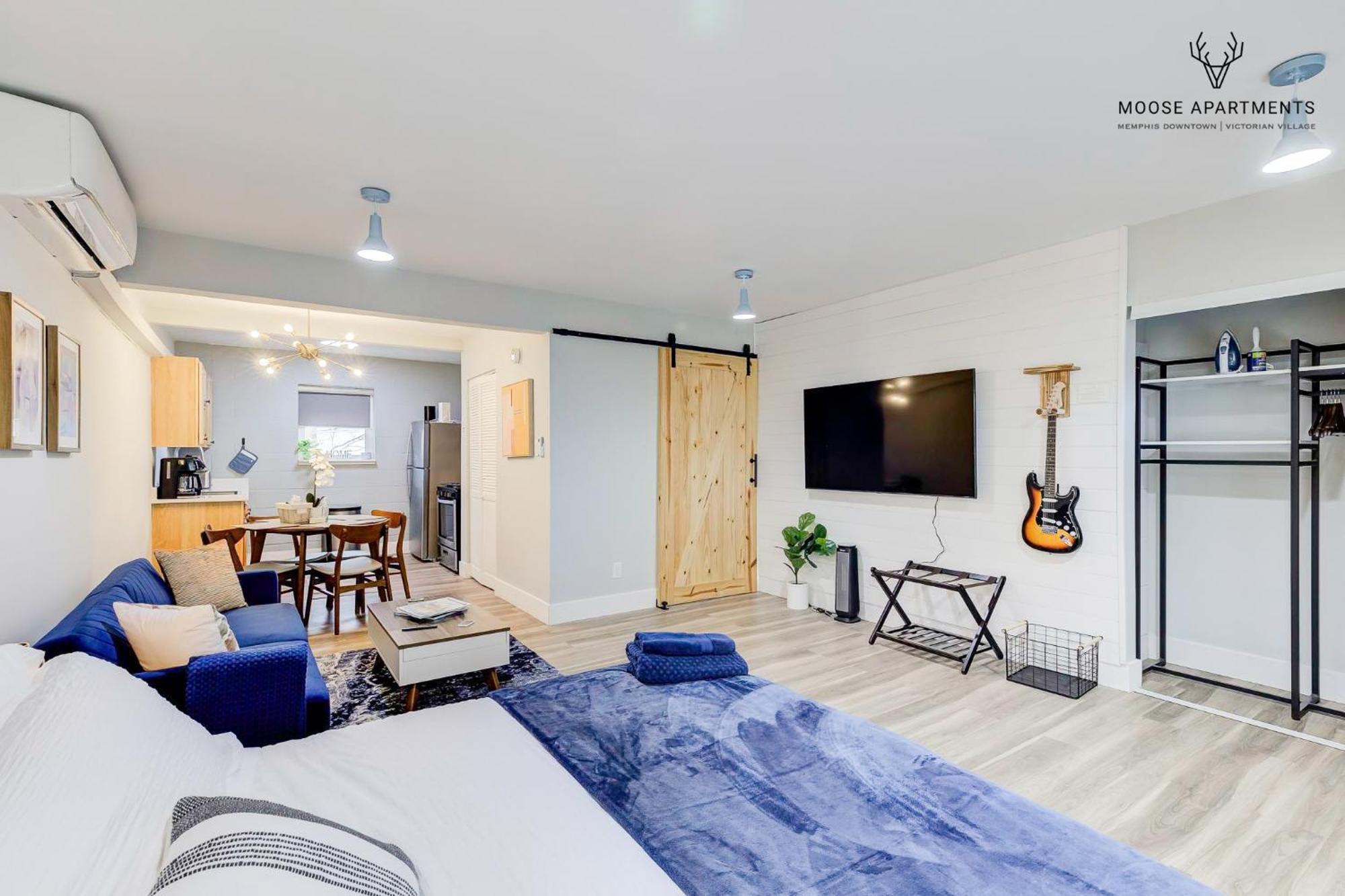 Appartamento The Moose #9 - Brand New Luxe Modern Loft With Free Parking, King Bed & Fast Wifi Memphis Esterno foto