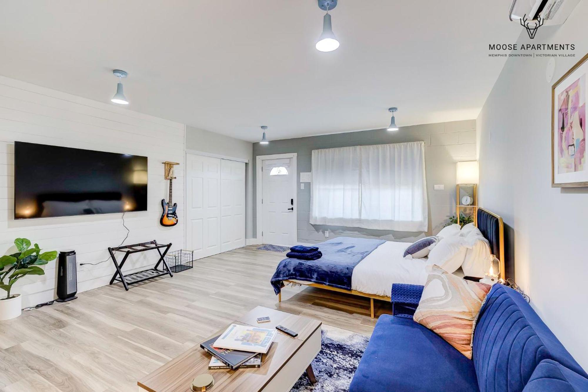 Appartamento The Moose #9 - Brand New Luxe Modern Loft With Free Parking, King Bed & Fast Wifi Memphis Esterno foto