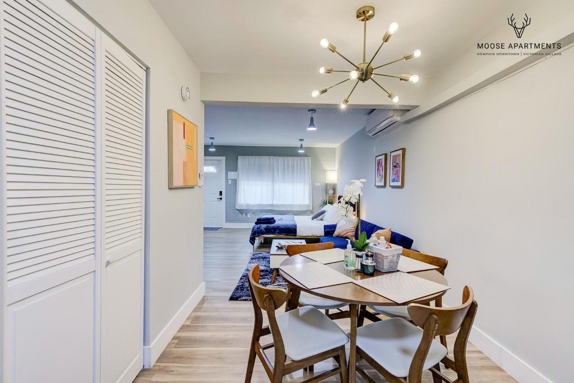 Appartamento The Moose #9 - Brand New Luxe Modern Loft With Free Parking, King Bed & Fast Wifi Memphis Esterno foto
